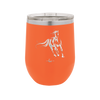 Running Horse - Laser Engraved Stainless Steel Drinkware - 1037 -