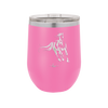 Running Horse - Laser Engraved Stainless Steel Drinkware - 1037 -