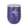 Running Horse - Laser Engraved Stainless Steel Drinkware - 1037 -