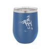 Running Horse - Laser Engraved Stainless Steel Drinkware - 1037 -