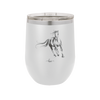 Running Horse - Laser Engraved Stainless Steel Drinkware - 1037 -