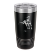 Running Horse - Laser Engraved Stainless Steel Drinkware - 1037 -