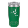 Running Horse - Laser Engraved Stainless Steel Drinkware - 1037 -