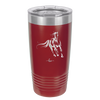Running Horse - Laser Engraved Stainless Steel Drinkware - 1037 -