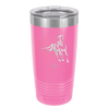Running Horse - Laser Engraved Stainless Steel Drinkware - 1037 -