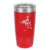 Running Horse - Laser Engraved Stainless Steel Drinkware - 1037 -