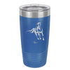 Running Horse - Laser Engraved Stainless Steel Drinkware - 1037 -