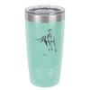 Running Horse - Laser Engraved Stainless Steel Drinkware - 1037 -