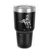 Running Horse - Laser Engraved Stainless Steel Drinkware - 1037 -