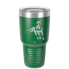 Running Horse - Laser Engraved Stainless Steel Drinkware - 1037 -