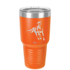 Running Horse - Laser Engraved Stainless Steel Drinkware - 1037 -