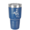Running Horse - Laser Engraved Stainless Steel Drinkware - 1037 -