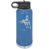 Running Horse - Laser Engraved Stainless Steel Drinkware - 1037 -