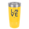 LOVE with Horse Head - Laser Engraved Stainless Steel Drinkware - 1038 -