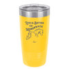 Life is Better on Horseback - Laser Engraved Stainless Steel Drinkware - 1041 -