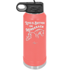 Life is Better on Horseback - Laser Engraved Stainless Steel Drinkware - 1041 -