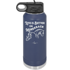 Life is Better on Horseback - Laser Engraved Stainless Steel Drinkware - 1041 -