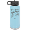Life is Better on Horseback - Laser Engraved Stainless Steel Drinkware - 1041 -