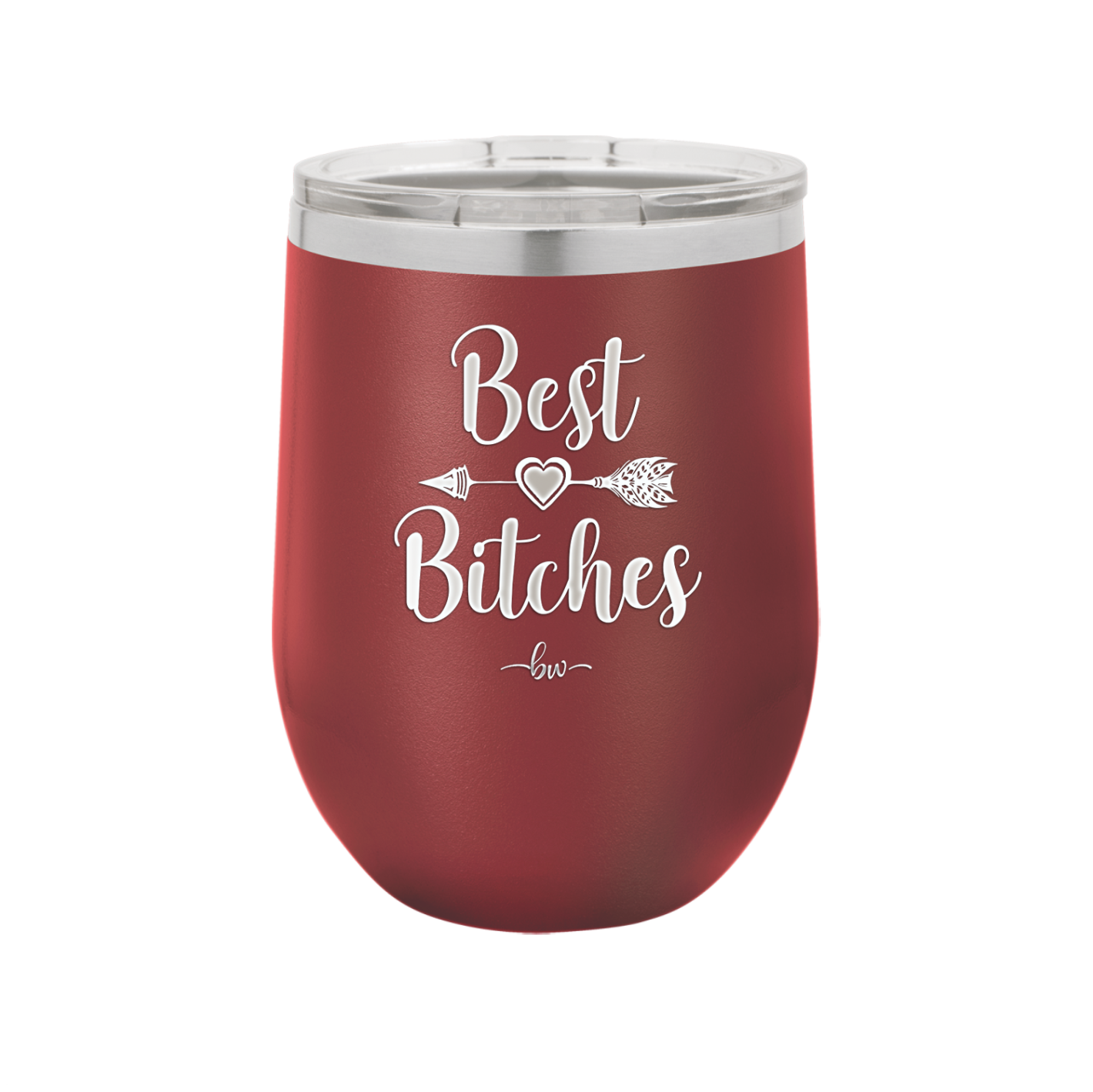 Best Bitches - Laser Engraved Stainless Steel Drinkware - 1043 -