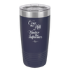 Over the Hill and Under the Influence - Laser Engraved Stainless Steel Drinkware - 1068 -