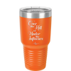 Over the Hill and Under the Influence - Laser Engraved Stainless Steel Drinkware - 1068 -