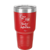Over the Hill and Under the Influence - Laser Engraved Stainless Steel Drinkware - 1068 -