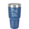 Over the Hill and Under the Influence - Laser Engraved Stainless Steel Drinkware - 1068 -