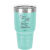 Over the Hill and Under the Influence - Laser Engraved Stainless Steel Drinkware - 1068 -