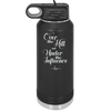 Over the Hill and Under the Influence - Laser Engraved Stainless Steel Drinkware - 1068 -