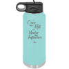Over the Hill and Under the Influence - Laser Engraved Stainless Steel Drinkware - 1068 -
