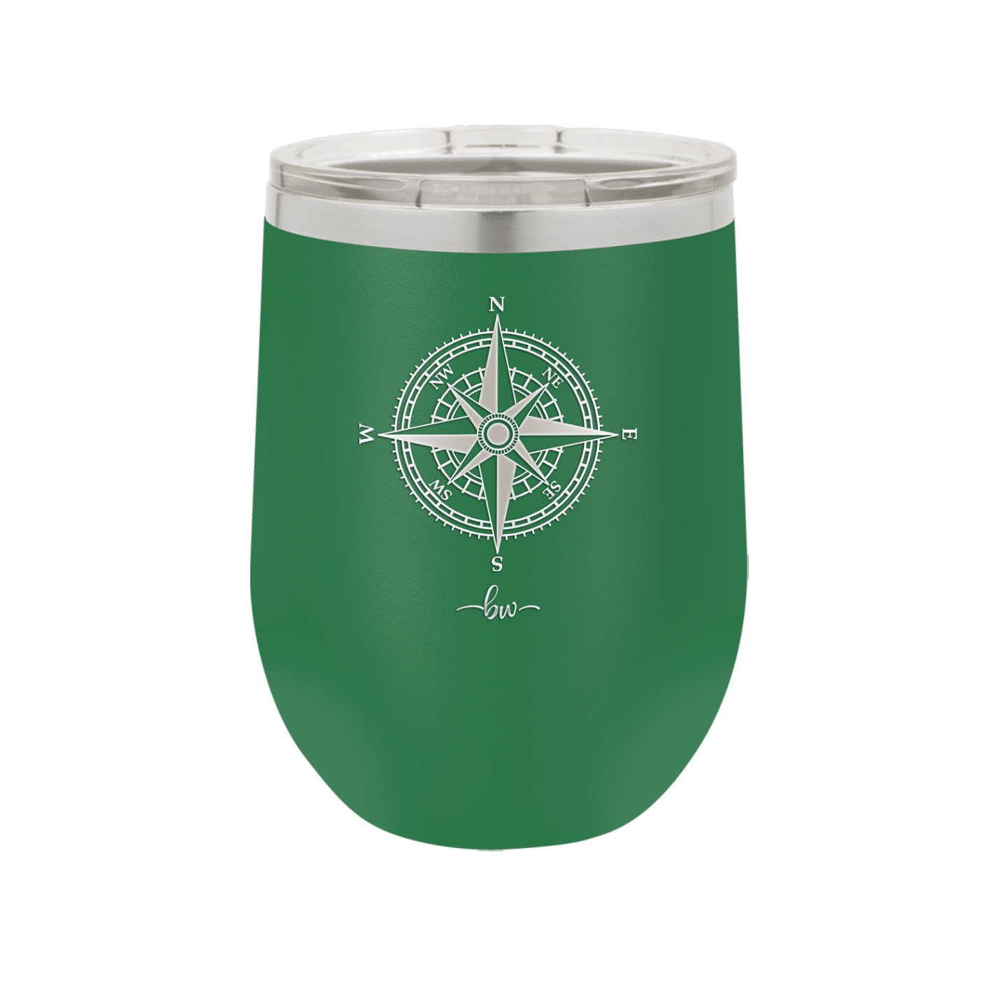 Compass Rose - Laser Engraved Stainless Steel Drinkware - 1071 -
