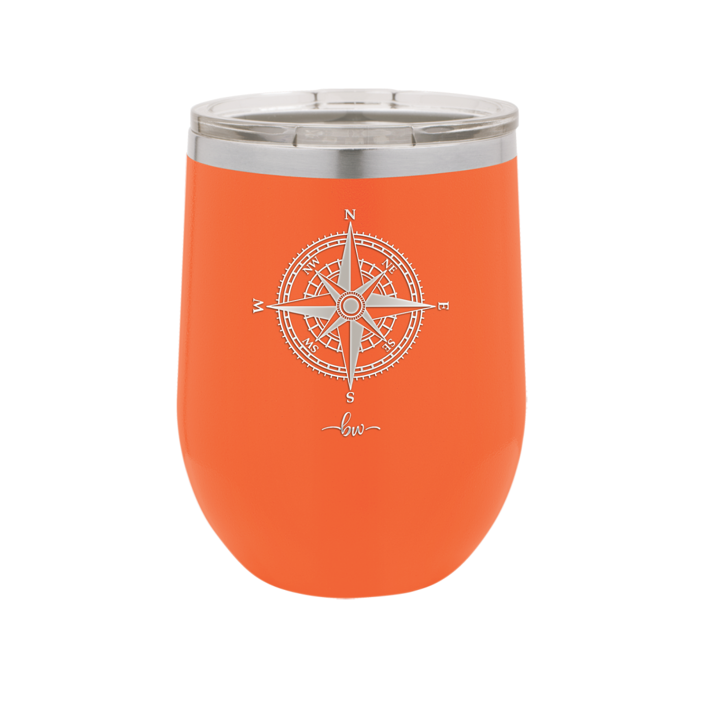 Compass Rose - Laser Engraved Stainless Steel Drinkware - 1071 -