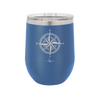 Compass Rose - Laser Engraved Stainless Steel Drinkware - 1071 -