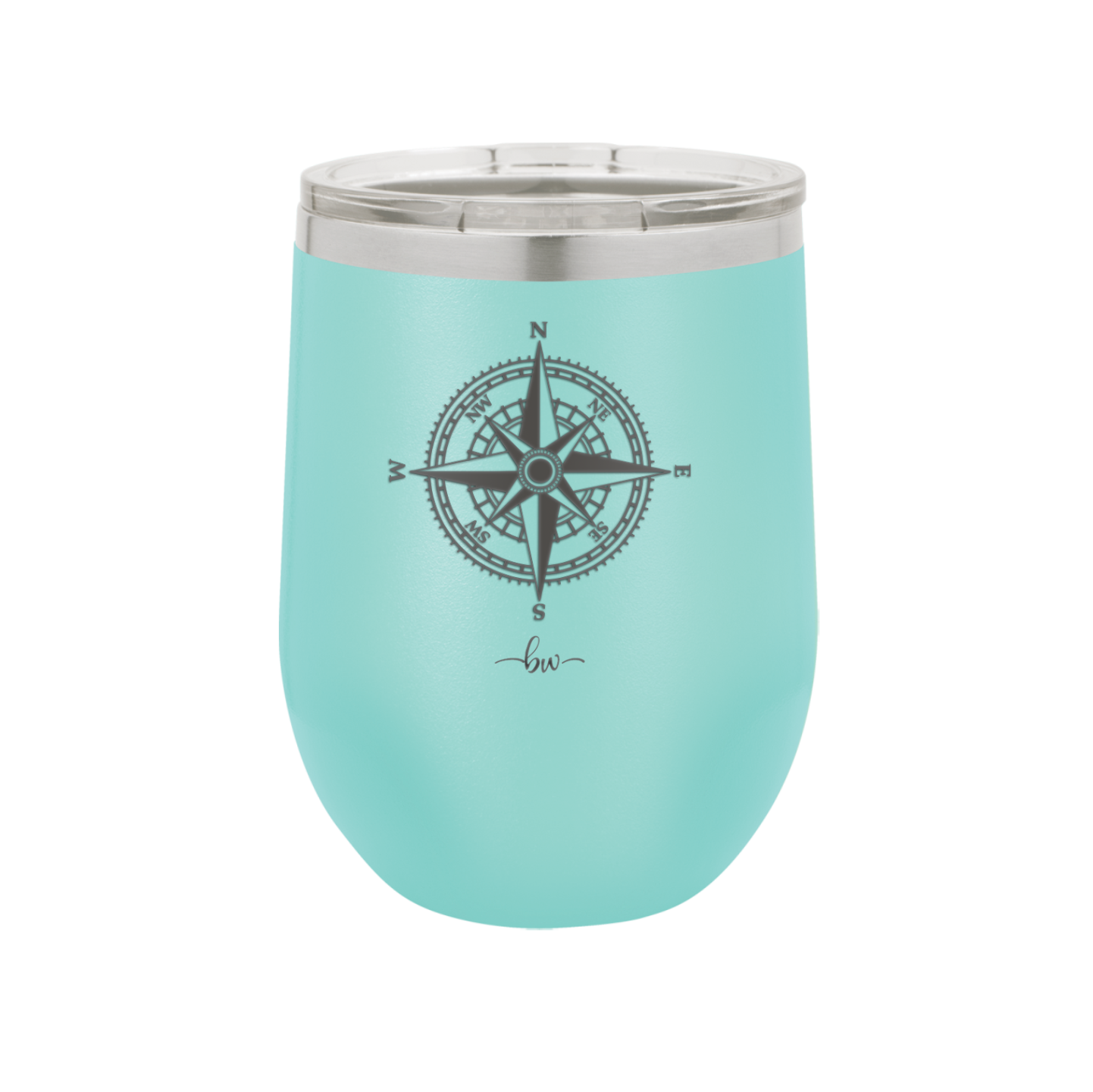 Compass Rose - Laser Engraved Stainless Steel Drinkware - 1071 -