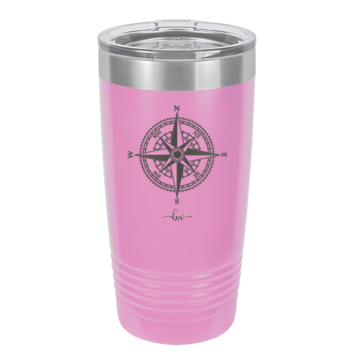 Compass Rose - Laser Engraved Stainless Steel Drinkware - 1071 -
