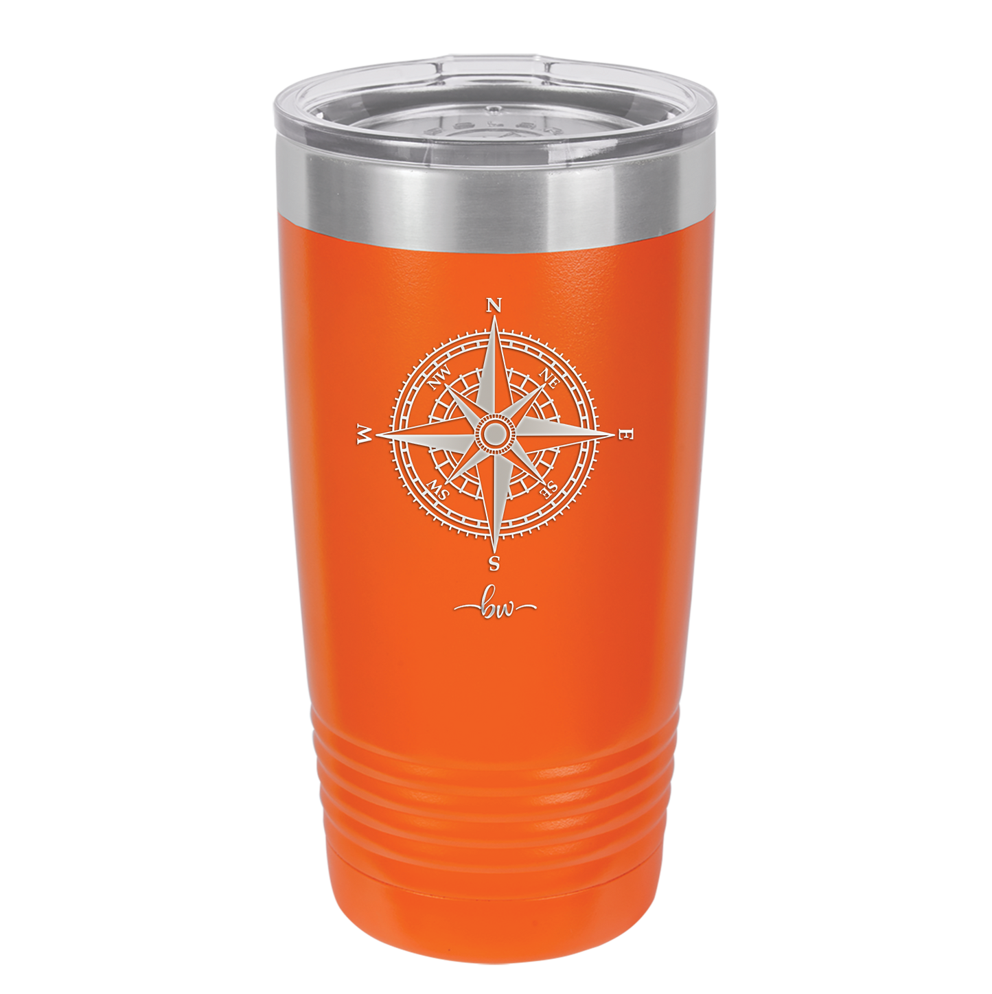 Compass Rose - Laser Engraved Stainless Steel Drinkware - 1071 -