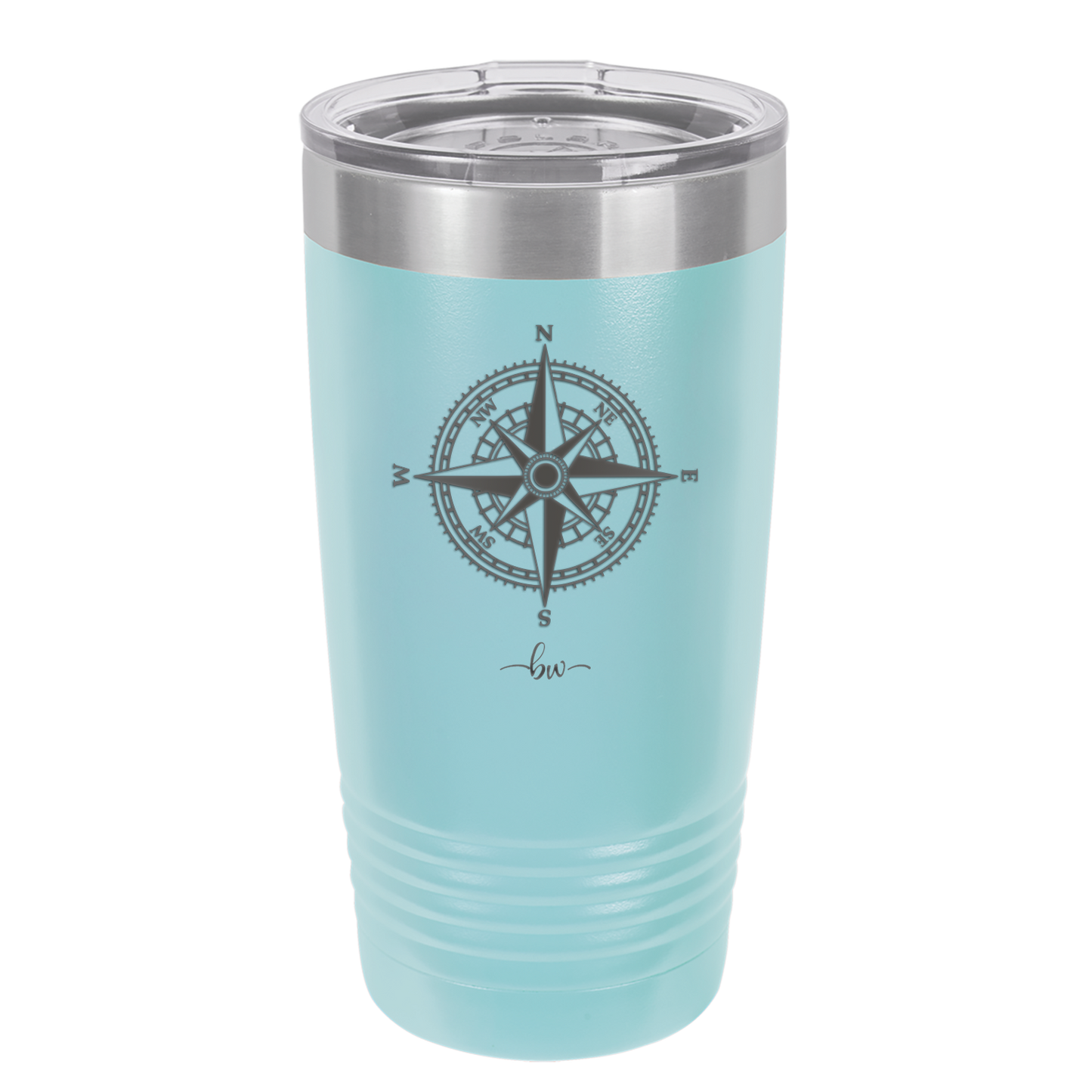 Compass Rose - Laser Engraved Stainless Steel Drinkware - 1071 -