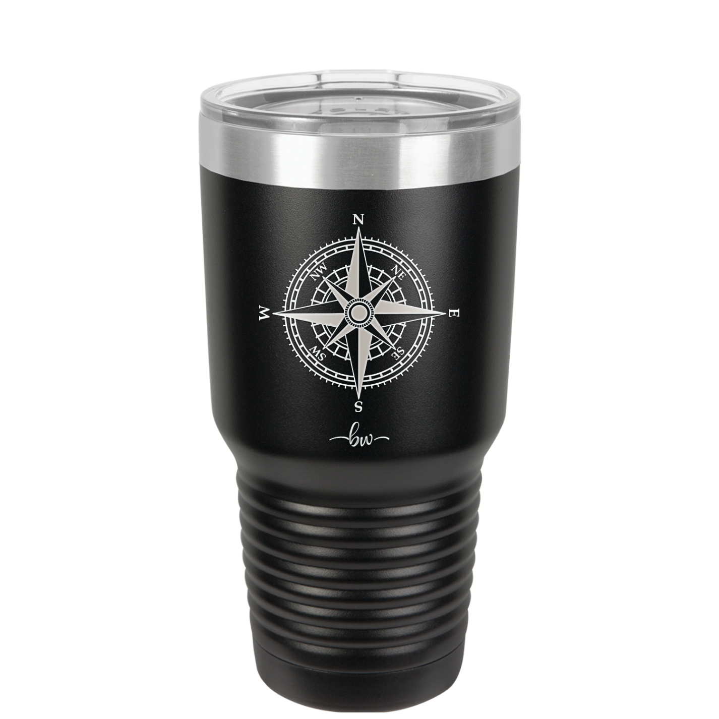 Compass Rose - Laser Engraved Stainless Steel Drinkware - 1071 -