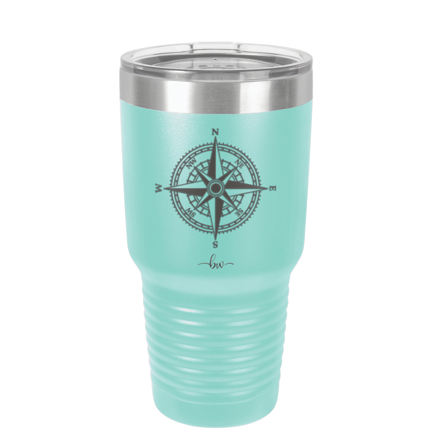 Compass Rose - Laser Engraved Stainless Steel Drinkware - 1071 -