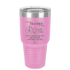 Being a Teacher is Easy - Laser Engraved Stainless Steel Drinkware - 1074 -