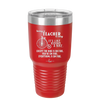 Being a Teacher is Easy - Laser Engraved Stainless Steel Drinkware - 1074 -