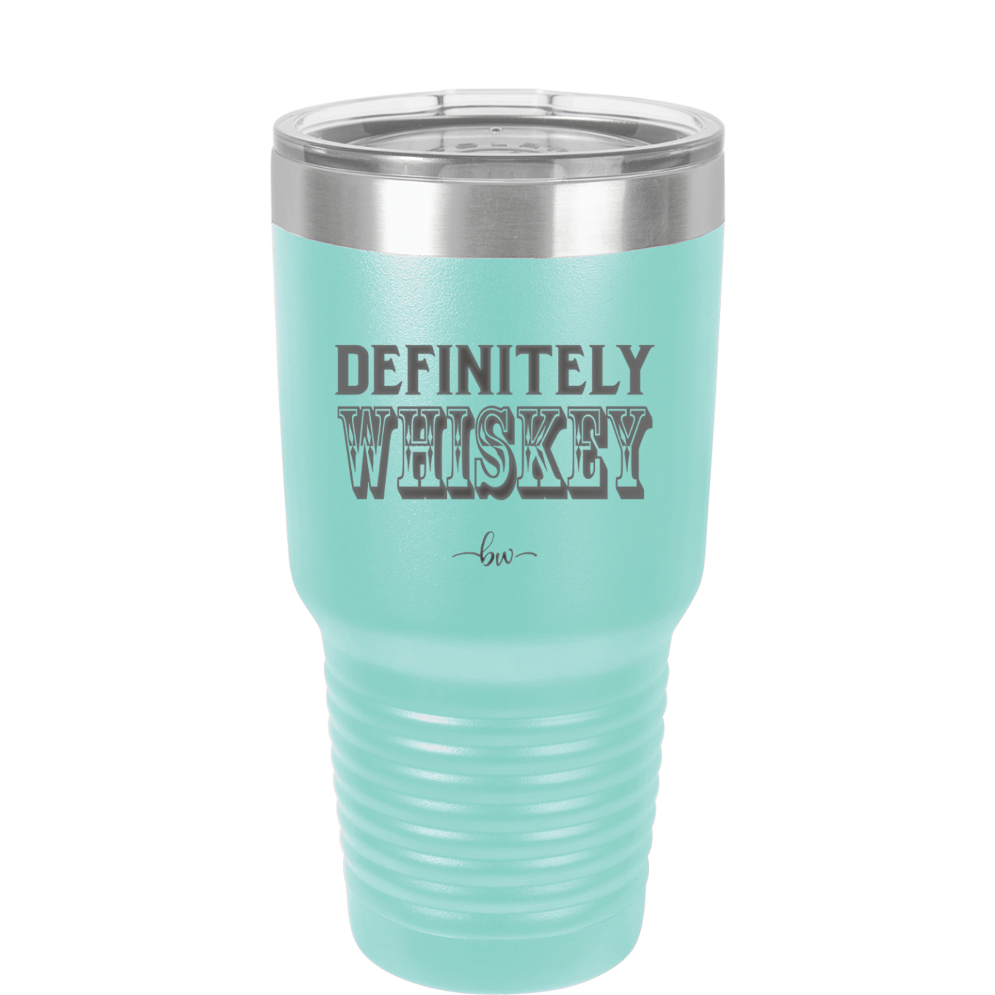 Definitely Whiskey - Laser Engraved Stainless Steel Drinkware - 1081 -