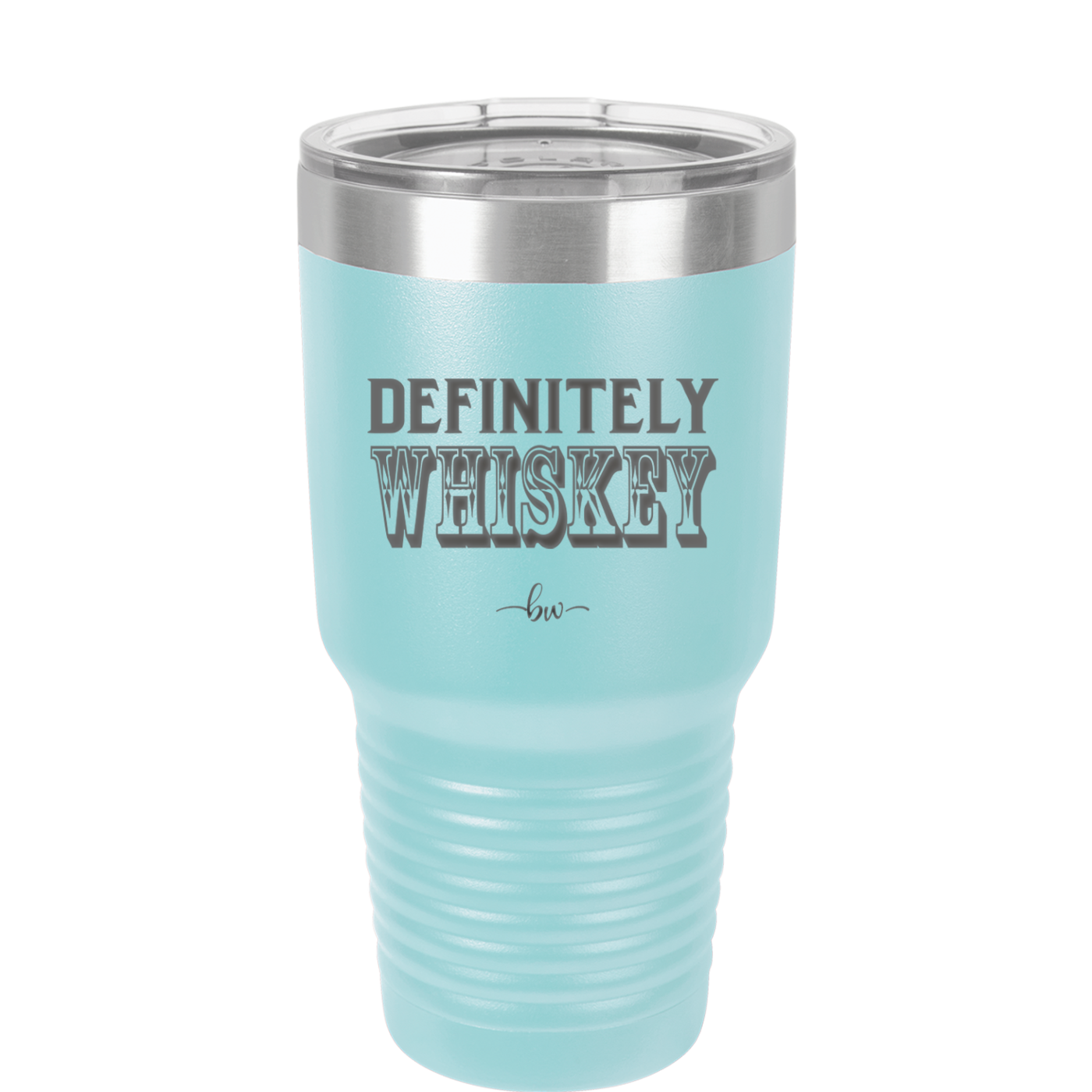 Definitely Whiskey - Laser Engraved Stainless Steel Drinkware - 1081 -