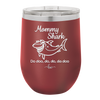 Mommy Shark - Laser Engraved Stainless Steel Drinkware - 1089 -