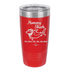 Mommy Shark - Laser Engraved Stainless Steel Drinkware - 1089 -
