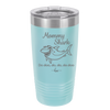 Mommy Shark - Laser Engraved Stainless Steel Drinkware - 1089 -