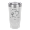 Mommy Shark - Laser Engraved Stainless Steel Drinkware - 1089 -