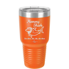 Mommy Shark - Laser Engraved Stainless Steel Drinkware - 1089 -