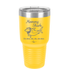 Mommy Shark - Laser Engraved Stainless Steel Drinkware - 1089 -