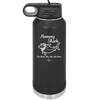 Mommy Shark - Laser Engraved Stainless Steel Drinkware - 1089 -
